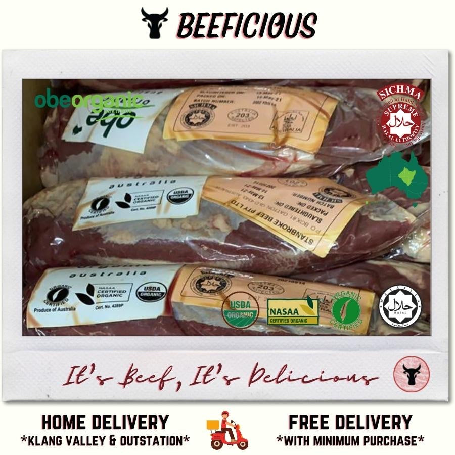 Aust 100% Organic GrassFed Chuck Tender