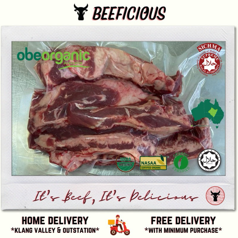 Aust 100% Organic GrassFed Intercostals