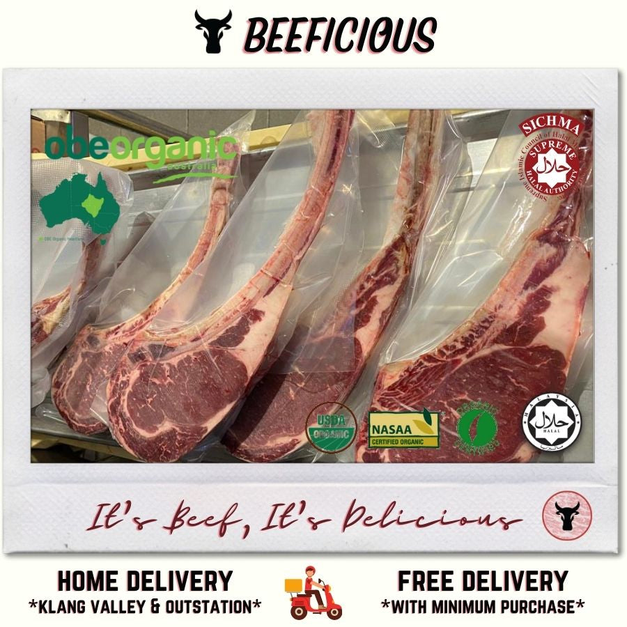 Aust 100% Organic GrassFed Tomahawk